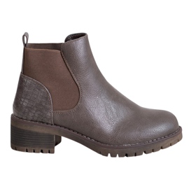 J. Star Slip-on støvler på en stolpe brun