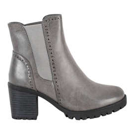 J. Star Slip-on støvler på platformen grå