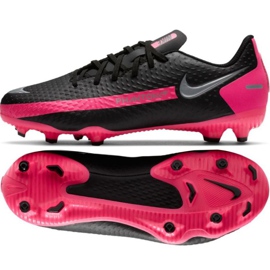 Nike Jr Phantom Gt Academy FG / MG Jr CK8476-006 fodboldsko sort sort
