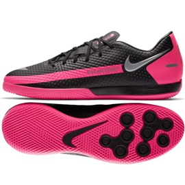 Nike Phantom Gt Academy Ic M CK8467-006 fodboldsko flerfarvet sort