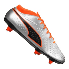 Puma One 4 Syn Sg M 104747-01 fodboldstøvler flerfarvet sølv