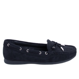 Sorte kvinders loafers RQ-1 Sort