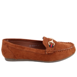 Loafers til kvinder camel CH-1M16 Camel brun