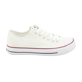 Hvide Lee Cooper bundne vogne
