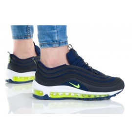 Nike Air Max 97 Gs Jr 921522-018 sko sort marine blå