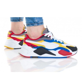 Puma RS-X3 Puzzle Jr 372357 04 sort flerfarvet