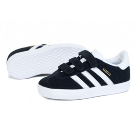 Adidas Gazelle Cf I CQ3139 sko sort lyserød