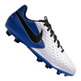 Nike Legend 8 Academy Mg Jr AT5732-104 fodboldsko sort, hvid, marineblå flerfarvet