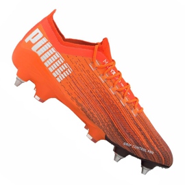 Puma Ultra 1.1 Mx Sg M 106076-01 fodboldstøvler flerfarvet appelsiner og røde