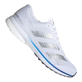 Løbesko adidas adizero Adios 5 M FV7334 hvid blå sølv