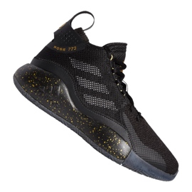 Adidas D Rose 773 2020 M FW9838 basketballsko flerfarvet sort