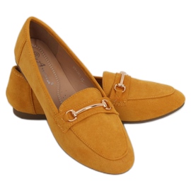 Dame loafers honning 88-385 Gul