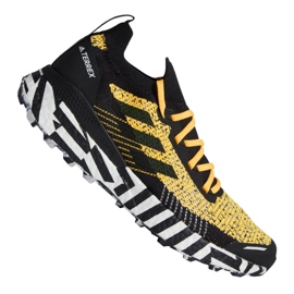 Adidas Terrex Two Ultra Parley M FW7424 sko sort gul