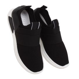 Sort 7786-Y Sorte sportssko