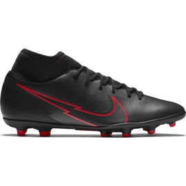 Nike Mercurial Superfly 7 Club M FG / MG AT7949 060 fodboldsko sort sort