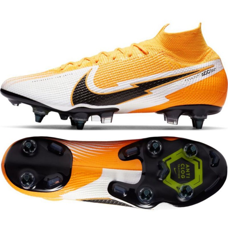 Nike Mercurial Superfly 7 Elite SG-PRO Ac M AT7894-801 fodboldsko orange gule
