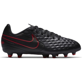 Nike Tiempo Legend 8 Club FG / MG Jr AT5881 060 fodboldsko flerfarvet sort