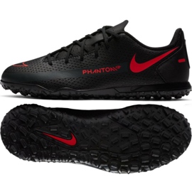 Nike Phantom Gt Club Tf Jr CK8483-060 fodboldsko flerfarvet sort