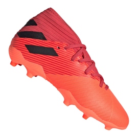 Adidas Nemeziz 19.3 Fg Jr EH0492 fodboldstøvler rød rød