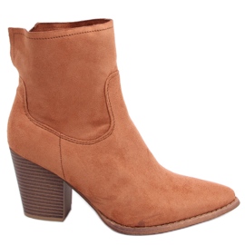 Camel M398 Camel højhælede støvler brun