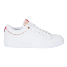 SHELOVET Stilfulde sneakers med Eco Leather hvid