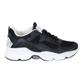 SHELOVET Komfortable sorte sneakers
