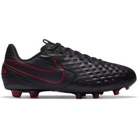 Nike Tiempo Legend 8 Academy FG / MG Jr AT5732 060 fodboldsko flerfarvet sort