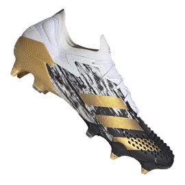 Adidas Predator 20.1 Low Sg M FW9181 fodboldstøvler sort, hvid, sort, guld hvid