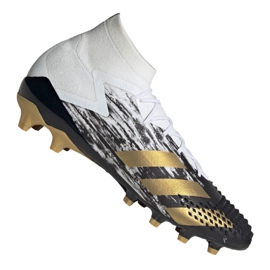 Adidas Predator 20.1 Ag M FW9185 fodboldstøvler sort, hvid, sort, guld hvid