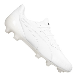 Fodboldsko Puma King Platinum Fg / Ag M 105606-03 flerfarvet hvid