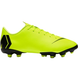 Nike Mercurial Vapor 12 Academy Mg Jr AH7347 701 fodboldsko gul
