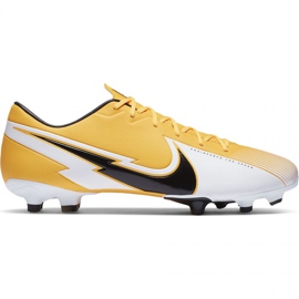 Nike Mercurial Vapor 13 Academy M FG / MG AT5269 801 fodboldsko flerfarvet gul