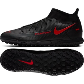 Nike Phantom Gt Club Df Tf M CW6670-060 fodboldstøvler flerfarvet sort
