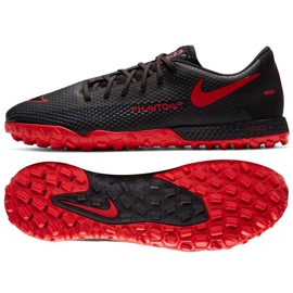 Nike React Phantom Gt Pro Tf M CK8468-060 fodboldsko flerfarvet sort