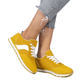 Gule sportssko 3149 hvid