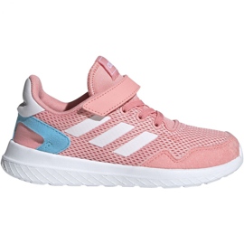 Sko adidas Archivo Jr EH0533 rød lyserød