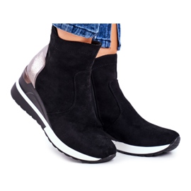 Vinceza Sportssko til kvinder High-top sneakers sort 21-10573