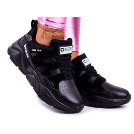Sportssko til kvinder Big Star Black GG274636 sort