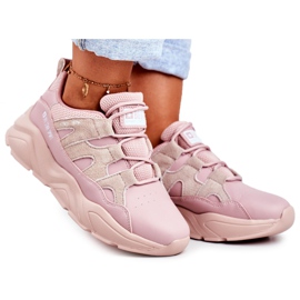 Sportssko til kvinder Big Star Pink GG274637 lyserød