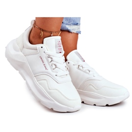 Sportssko til kvinder Sneakers Cross Jeans Hvid GG2R4042C