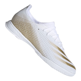 Adidas X Ghosted.3 In M EG8204 fodboldstøvler sort, hvid, guld hvid