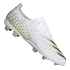 Adidas X Ghosted.2 Fg M FW6776 fodboldstøvler hvidt guld hvid