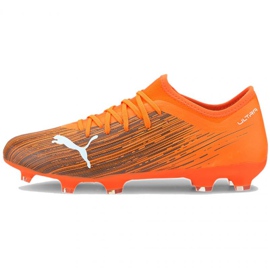 Fodboldstøvler Puma Ultra 3.1 Fg Ag M 106086 01 flerfarvet appelsiner og røde