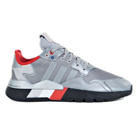 Adidas Nite Jogger M FV3787 sko sølv grå