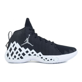 Basketballsko Nike Jumpman Diamond Mid M CI1204-001 hvid, hvid, sort sort