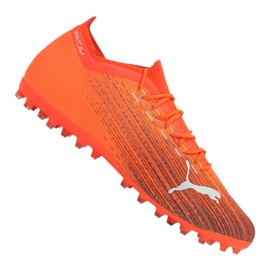 Puma Ultra 1.1 Mg M 106078-01 fodboldstøvler flerfarvet orange