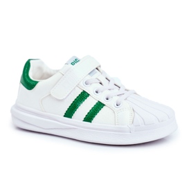 Big Star Sport børns store stjerne med velcro hvid GG374019 grøn