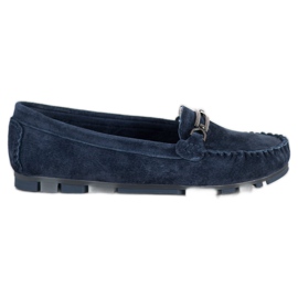 Filippo Læder loafers marine blå blå