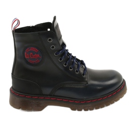 Lee Cooper Støvler LCJPL-20-01-014 Navy sort marine blå