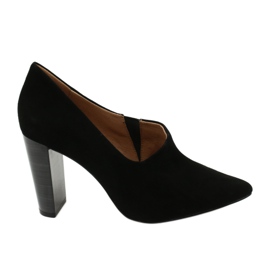 Caprice 24402 sort ruskind damesko